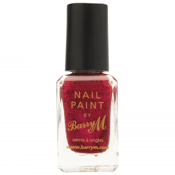 Barry M Glitter Nail Paint - Ruby Slippers