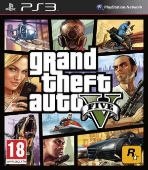 Grand Theft Auto GTA 5 PS3 Game