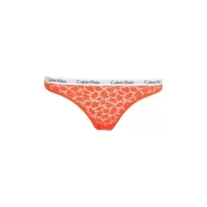 Calvin Klein Caros Lace Bikini Briefs - Orange
