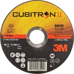 125X1.0X22.23MM Cubitron II Cut-off Wheel T41