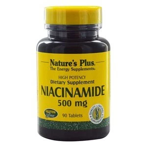 Natures Plus Niacinamide 500 mg Tablets 90 Tabs