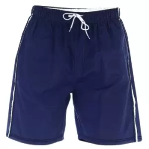 Duke Mens Yarrow D555 Full Length Swim Shorts (M) (Navy)