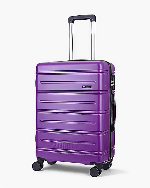 Rock Lisbon Medium Suitcase Purple