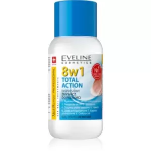 Eveline Cosmetics Nail Therapy Professional nail polish remover without acetone 8-in-1 150ml