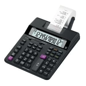 Casio HR 200RCE Printing Desktop Calculator Euro Conversion Tax