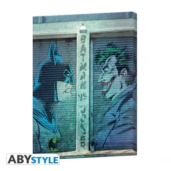 Dc Comics - Batman Vs Joker Canvas
