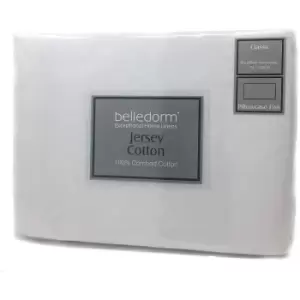 Belledorm - Jersey Cotton Contour Pillowcase (Pair) (l) (White) - White