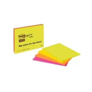 Post-It 7100043258 self-adhesive note paper Rectangle Green Orange Pink 45 sheets