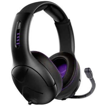 PDP 049-003-EU Gaming Over-ear headset Bluetooth (1075101) Stereo Black, Purple Volume control, Microphone noise suppression , Microphone mute