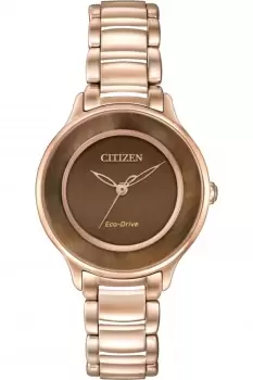Ladies Citizen Circle Of Time Eco-Drive Watch EM0382-86X