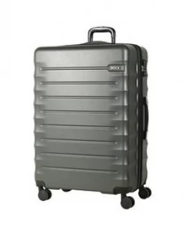 Rock Luggage Synergy Large 8-Wheel Suitcase - Charcoal