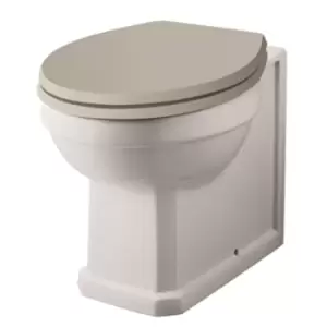 Hudson Reed - Richmond Back to Wall Toilet 520mm Projection - Excluding Seat