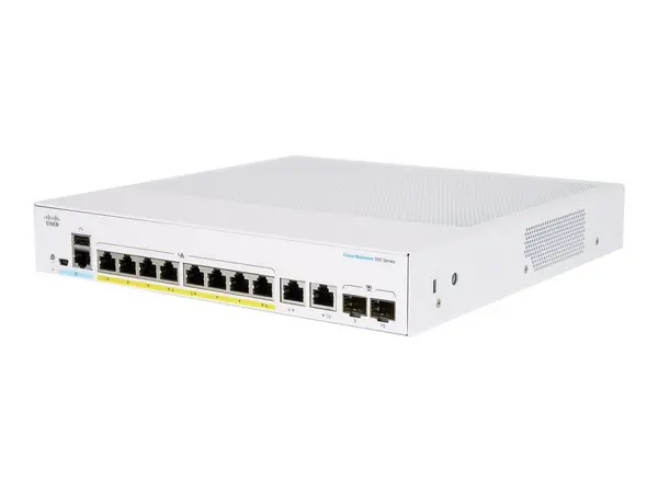 Cisco Cisco Business CBS350-8FP-2G Managed Switch 8 Port GE Full PoE 2x1G Combo Limited Lifetime Protection (CBS350-8FP-2G) CBS350-8FP-2G-UK