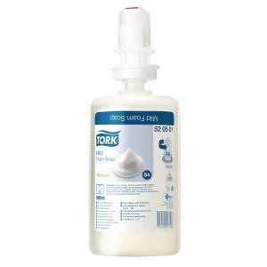 Tork Mild Foam Soap S4 Refill 1 Litre Pack of 6 520501