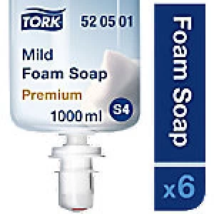 Tork Foam Soap Refill Fresh Scent Mild 1L 6 Pieces