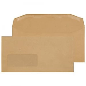 Purely Everyday Mailing Bag DL 220 x 110 mm 80 gsm Manilla Pack of 1000