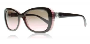 Vogue 2934SB Sunglasses Brown / Pink 194114 55mm