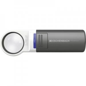 Eschenbach 15117 Handheld magnifier incl. LED lighting Magnification: 7 x Lens size: (Ø) 35 mm