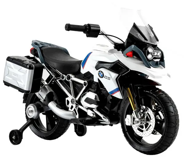 ROLLPLAY BMW R1200 GS Electric Kids Motorbike - White