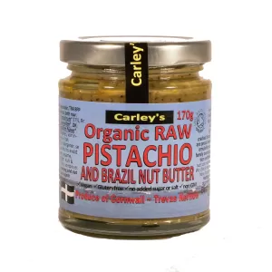 Carley's Organic Raw Pistachio Nut Butter 170g
