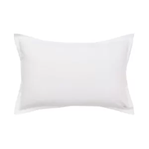 Bedeck of Belfast Fine Linens Muro Oxford Pillowcase, White