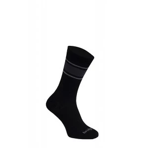 Bridgedale Mens Everyday Outdoors Merino Liner Socks Black Extra Large