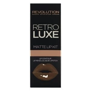 Makeup Revolution Retro Luxe Lip Kits Matte Glory