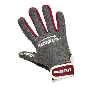 Murphy's Gaelic Gloves Grey/Maroon/White 8 / Small