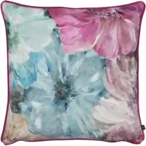 Prestigious Textiles Lani Polyester Filled Cushion Cotton Hibiscus
