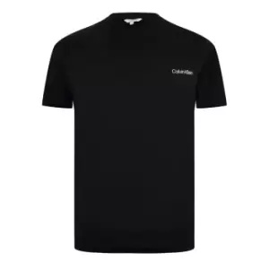 Calvin Klein Core Logo T Shirt Mens - Black