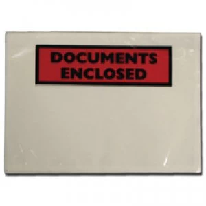 Tenzalope Documents Enclosed Self-Adhesive A7 Document Envelopes Pack of 100 9