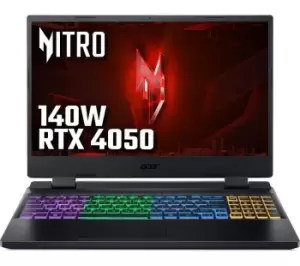 Acer Nitro 5 AN515-58-55MF 15.6" Gaming Laptop - Intel Core i5, RTX 4050, 512GB SSD, Black