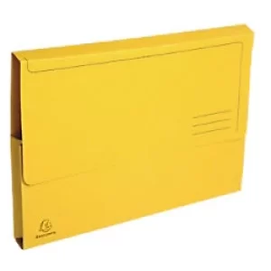 Exacompta Document Wallet A4 290gsm Yellow Pack of 100