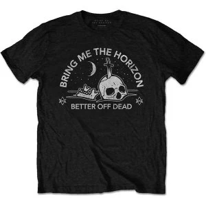 Bring Me The Horizon - Happy Song Mens Medium T-Shirt - Black