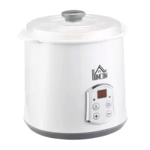 HOMCOM 800-090 3-in-1 Yoghurt Maker With Strainer And Timer - White