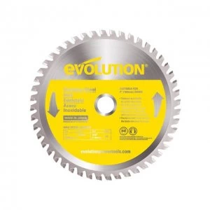 Evolution Stainless Steel Cutting Circular Saw Blade 180 x 1.8 x 20mm x 48T