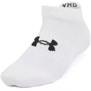 Under Armour Armour 3 Pack of Trainer Socks - White