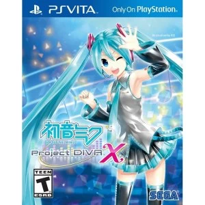 Hatsune Miku Project DIVA X PS Vita Game