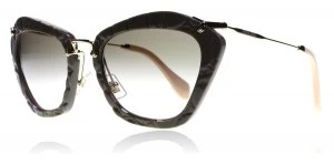 Miu Miu Noir Sunglasses Beige USY4K0 55mm