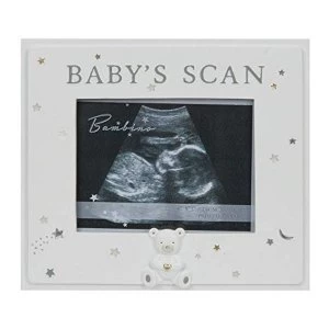 4" x 3" - Bambino Resin Baby Scan Photo Frame