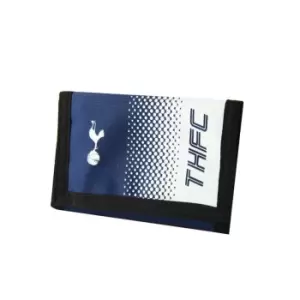Tottenham Hotspur FC Official Fade Touch Fastening Football Crest Wallet (One Size) (Navy/White)