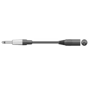 Chord Electronics XF-S6J150 audio cable 1.5 m XLR 6.35mm Black