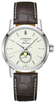 Longines 1832 Collection Mens Moon Phase Swiss Watch