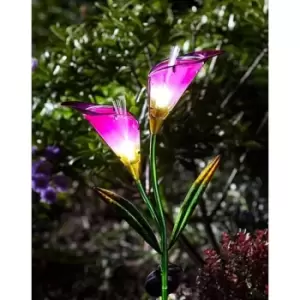 Garden Mile - Lily - Solar Garden Flower Ornament