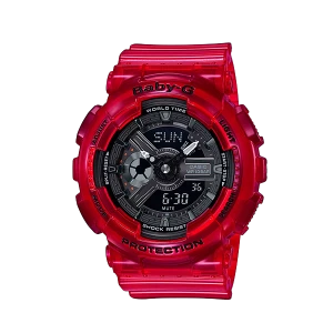 Casio Baby-G Standard Analog-Digital Watch BA-110CR-4A - Red