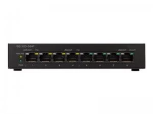 Cisco Small Business SG110D-08HP - Switch - 8 Ports - Unmanaged