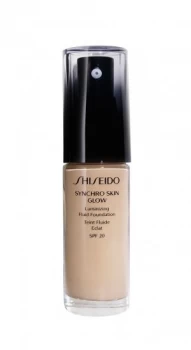 Shiseido Synchro Skin Glow Luminizing Foundation Golden 2