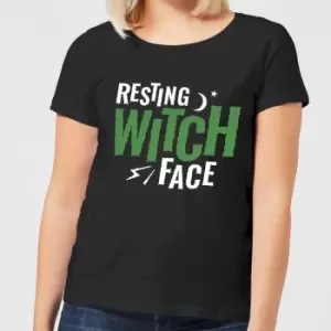 Resting Witch Face Womens T-Shirt - Black - XL