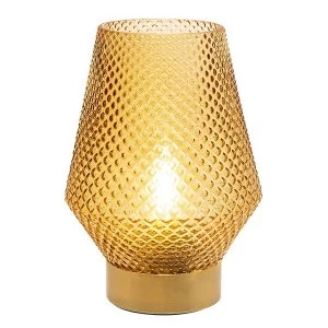Edison LED Diamond Lamp Amber