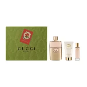 Gucci Guilty Pour Femme Gift Set 90ml Eau de Parfum + 50ml Body Lotion + 15ml Eau de Parfum